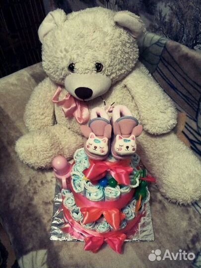 Торт. Памперсы