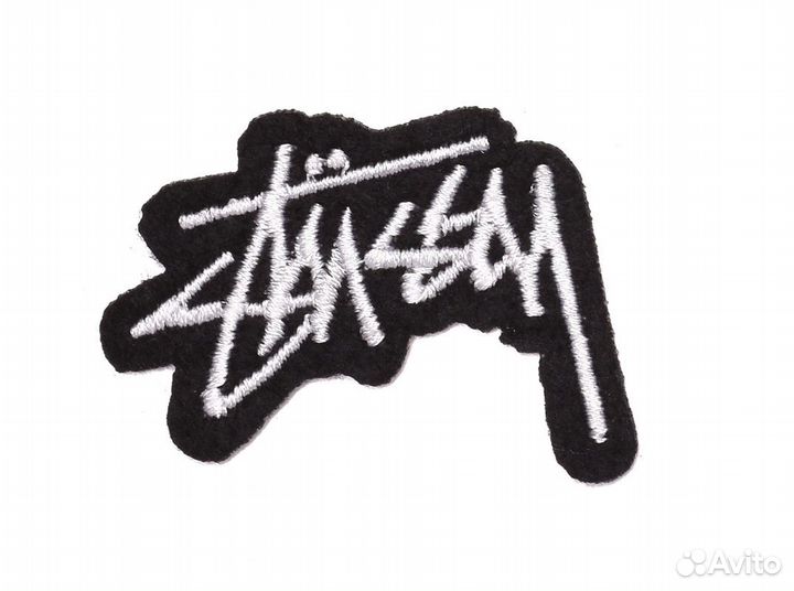 Нашивка на одежду stussy термонашивка