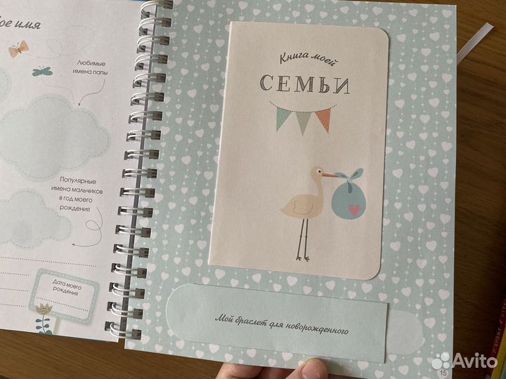 Первая книга малыша альбом для заполнения