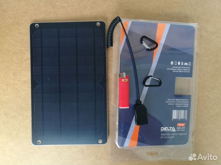Солнечная панель 6 Вт Delta Tourist Light 6