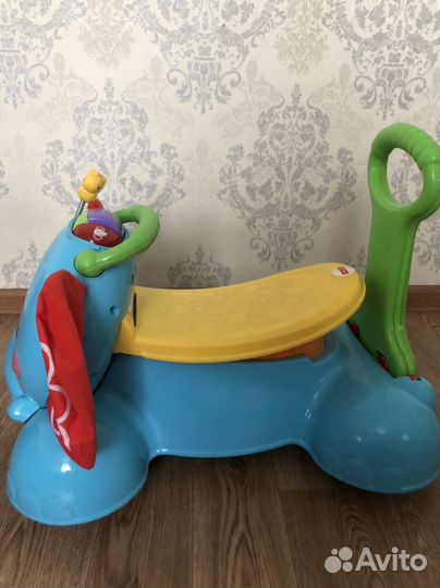 Детская каталка с ручкой