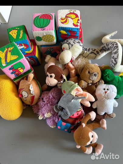 Мягкие игрушки пакетом бесплатно