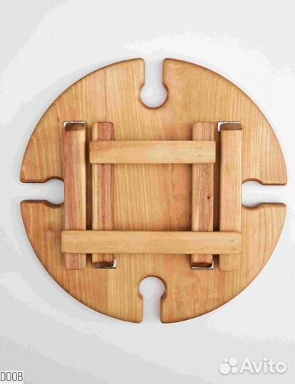 Деревянный столик винный для 4 бокалов оптом