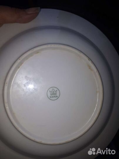 Часть сервиза столового зик.десертные и чайные