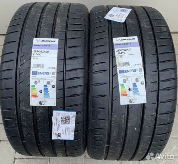 Michelin Pilot Sport 4 S 275/35 R20 и 285/35 R20 104Y