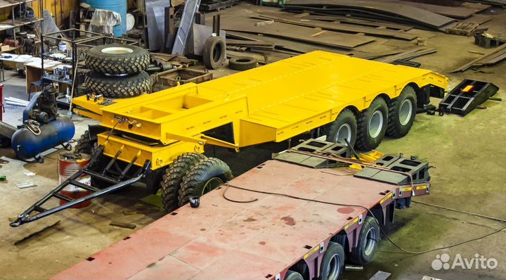 Прицеп бортовой Авиком 88712-01 с поворотным кругом, 2023