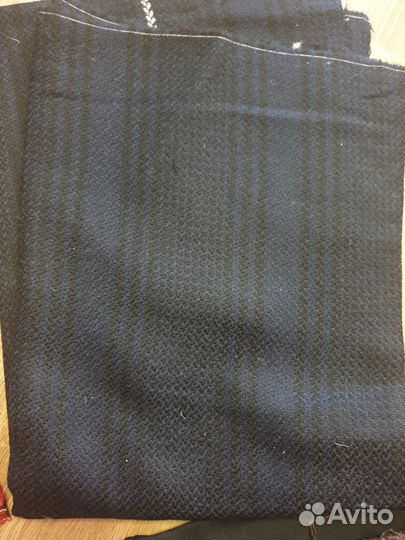 Отрез ткани новые шерсть, бархат