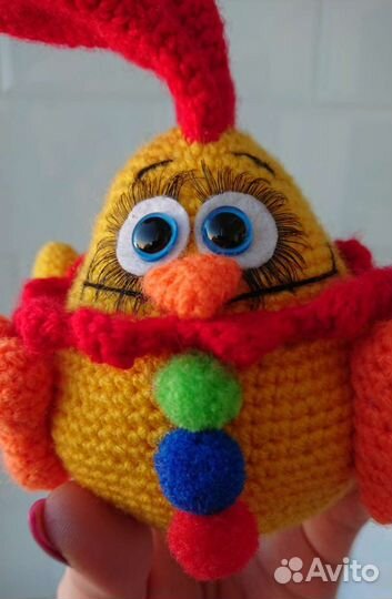 Вязаные игрушки ручной работы