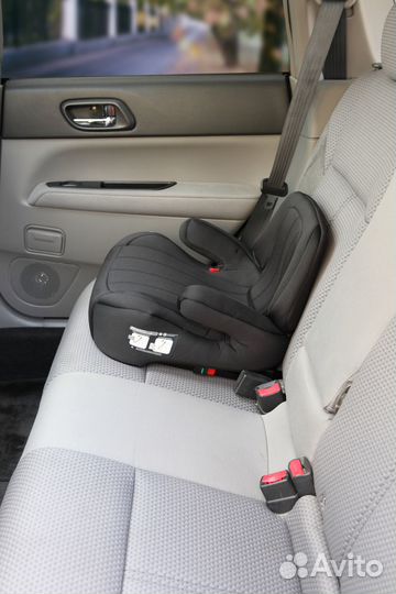 Бустер Rant Turbo Isofix, 22-36 кг, Black