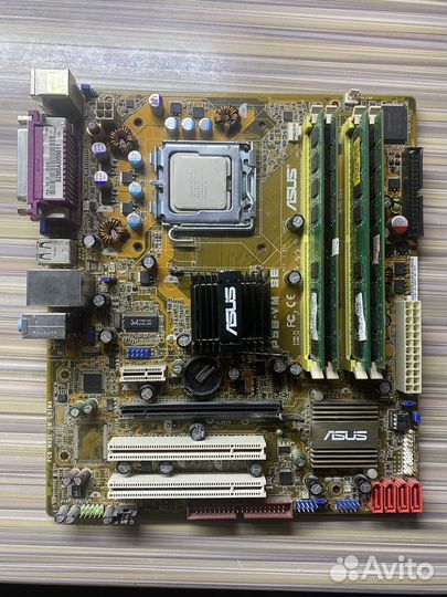 Материнская плата 775 Asus p5b-vm se