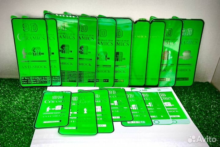 Защитное керамическое стекло для Honor