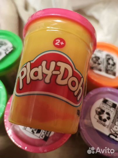 Масса для лепки Play-Doh Набор Шесть разных цвета