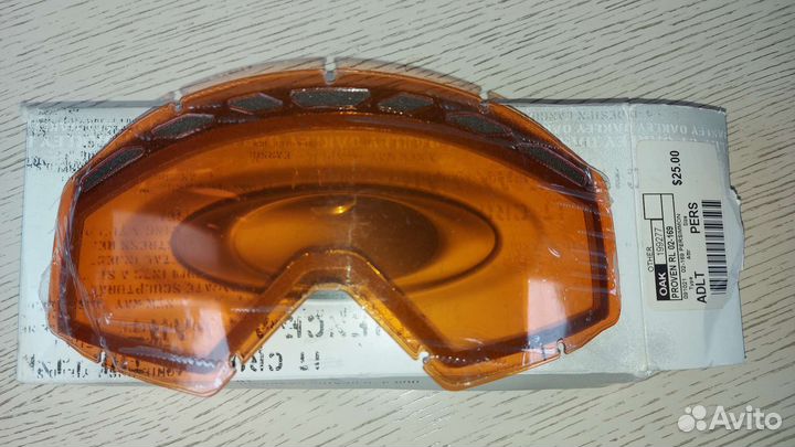 Горнолыжные очки oakley линза