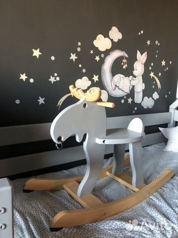 Качалка лось IKEA