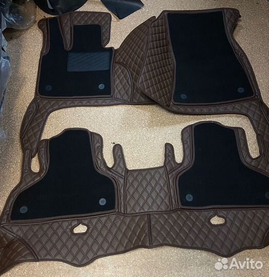Премиум ковры из экокожи 5d в автомобили