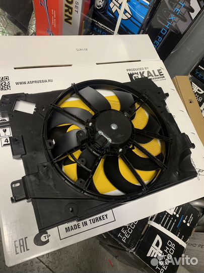 LADA Vesta вентилятор охлажления