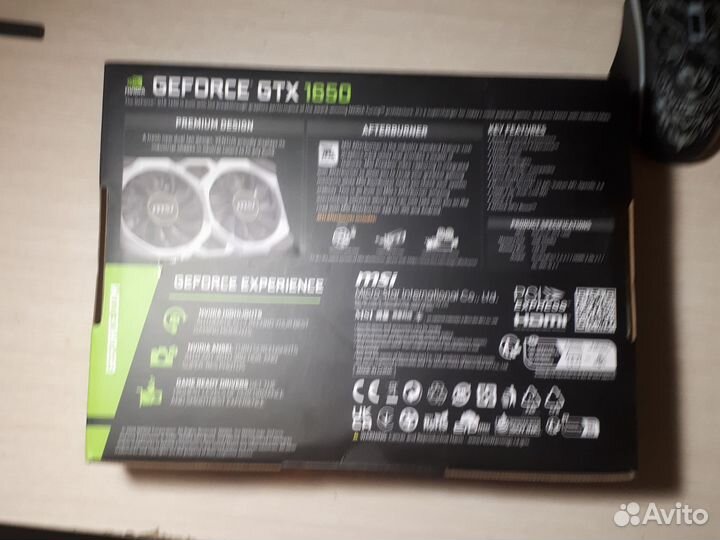 Видеокарта GTX 1650 D6