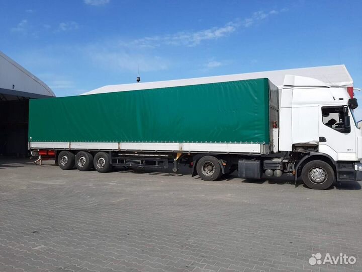 Тент на тентованные полуприцепы