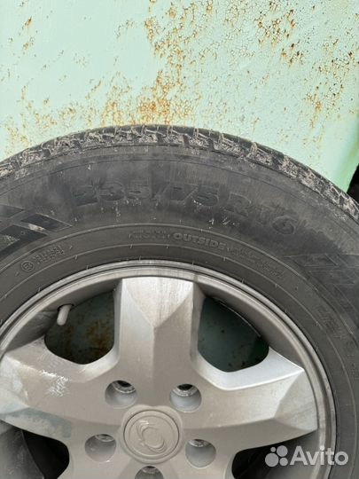 Литые диски r16 на ssangyong kyron