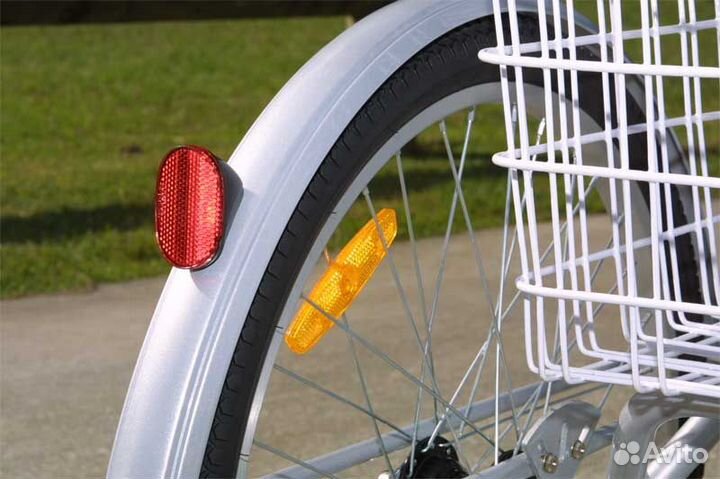 Катафоты (светоотражатели) на спицы велосипеда