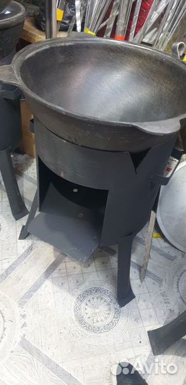 Казан чугунный 12 литров