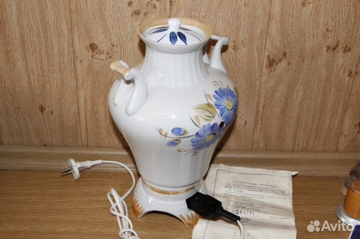 Самовар керамический сувенирный - 2 литра - СССР
