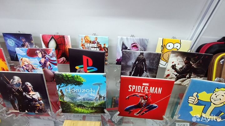 Магниты керамика видеоигры