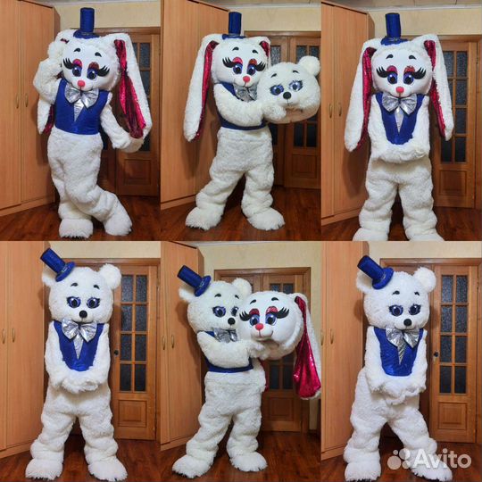 Ростовая кукла Зайка-Мишка