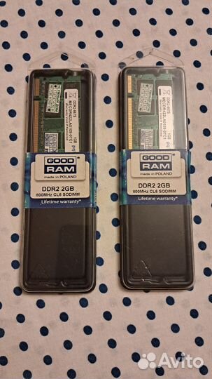 Память ноутбучная so dimm ddr2 533 Mhz