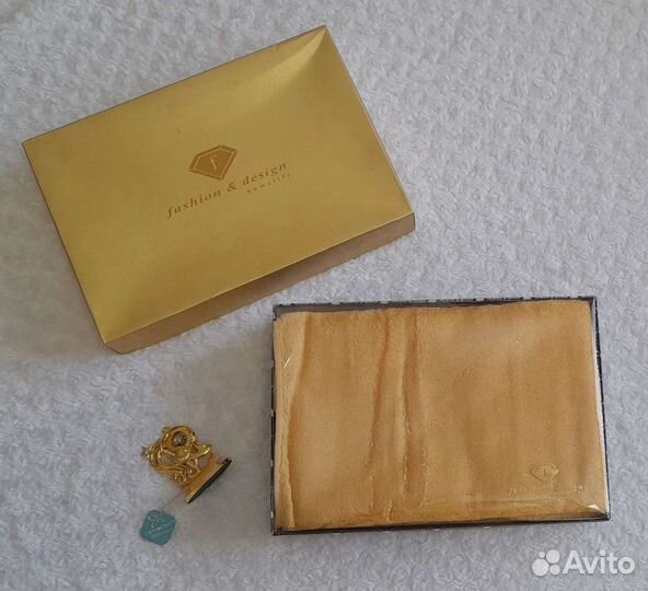 Новый Люксовый Золотистый Подарочный Набор