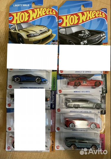 Hot wheels машинки запак