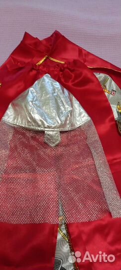 Новогодний костюм для мальчика богатырь