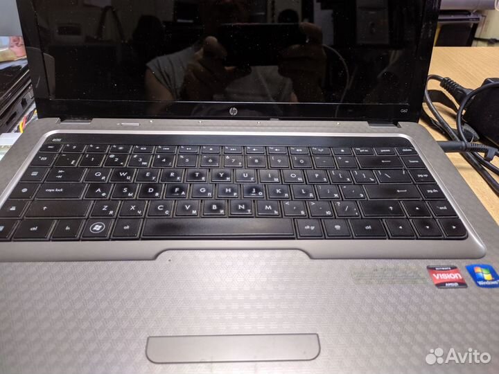 Ноутбук hp pavilion G62 на запчасти
