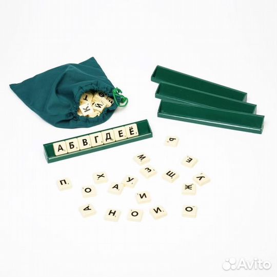 Настольная игра «Скрабвуд Классик», на составление