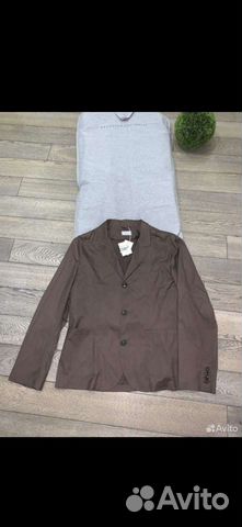 Шелковая рубашка-пиджак brunello cucinelli объявление продам