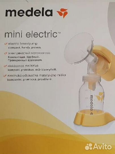 Молокоотсос medela электрический mini
