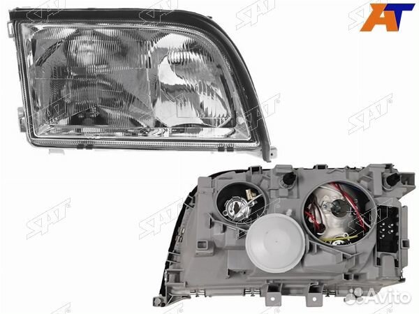 Фара mercedes S-class W140 91-98