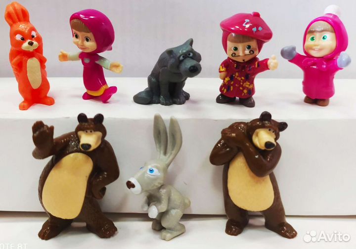 Киндеры.Манга.Слоны.Львы.Зайцы.Маша и медведь