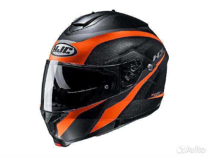 Мотошлем HJC C91 taly MC7SF orange