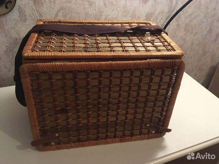 Корзина для пикника с набором посуды