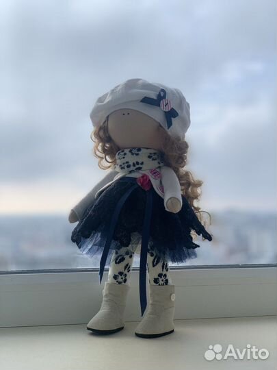 Текстильная интерьерная кукла