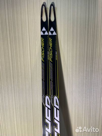 Лыжи беговые fisher rcs carbon lite