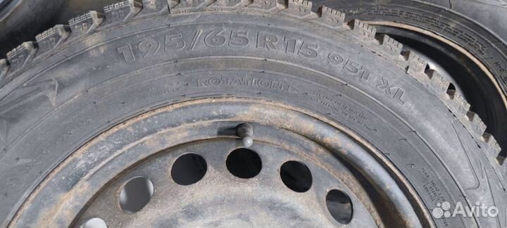 Колёса в сборе 195/65R15 1K0601027C VAG б/у