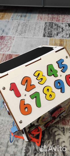 Бизиборд домик большой