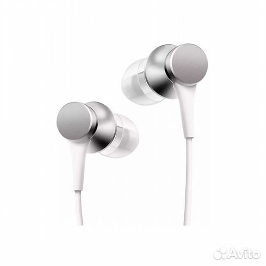 Xiaomi Mi In-Ear Headphones Basic Серебристый