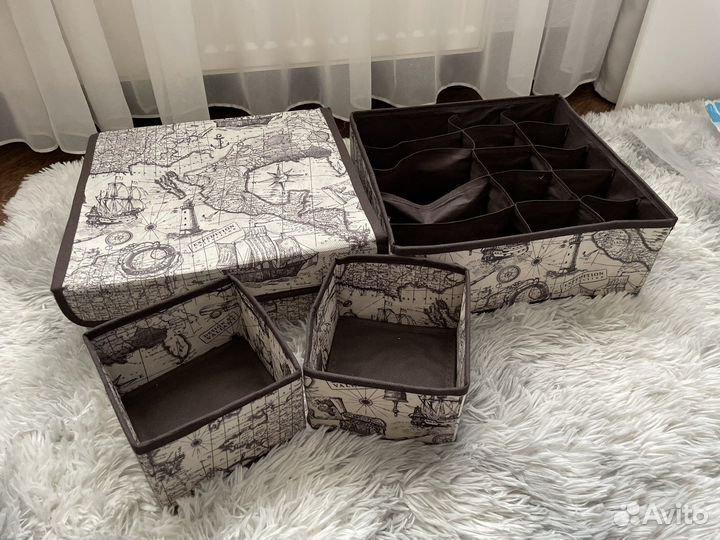 Коробка кофр, органайзер для хранения