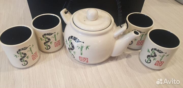 Набор чайный на 4 персоны (китайский фарфор)