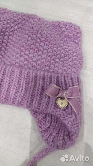 Шапка зимняя для девочки 4лет