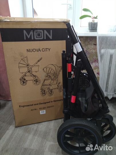 Коляска Moon Nuova City 2 в 1