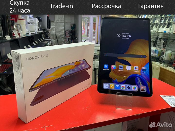 Планшет honor Pad 8 Wi-Fi 128 гб синий